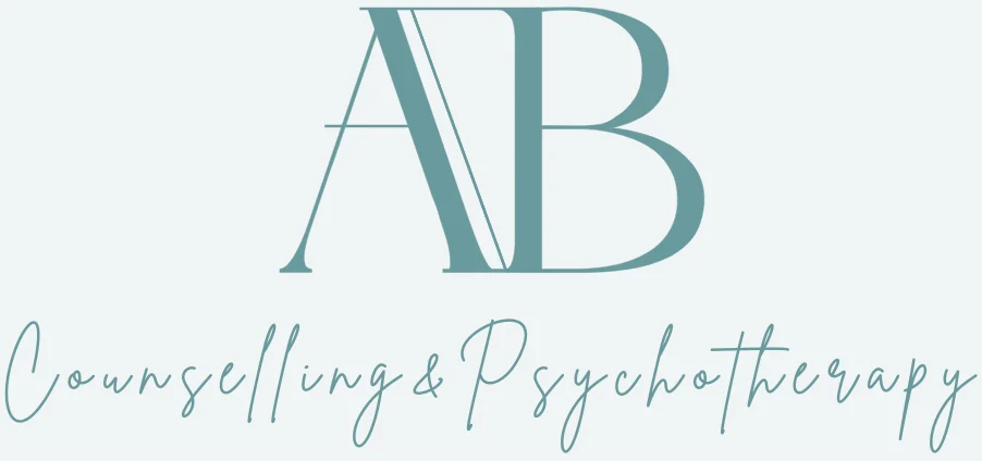 Alice Bradley Counselling and Psychotherapy Wordmark Blue